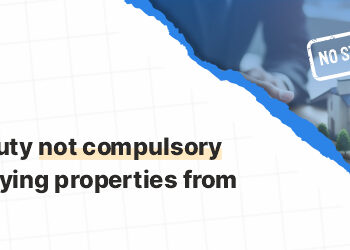 Stamp duty is Not Compulsory when buying properties from banks under SARFAESI Act, 2002