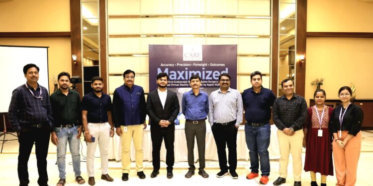 Odisha Neurosurgeon Performs the First Ever Brain Surgery using Advanced Mixed Virtual Reality Technology by Apple Vision Pro at CARE Hospitals, Bhubaneswar