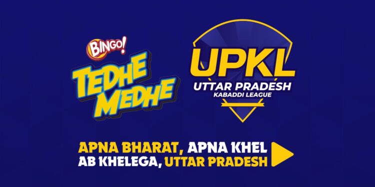 Bingo Tedhe Medhe Joins Hands with Uttar Pradesh Kabaddi League (UPKL) as Principal Partner