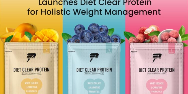 Protyze Launches Diet Clear Protein for Holistic Weight Management