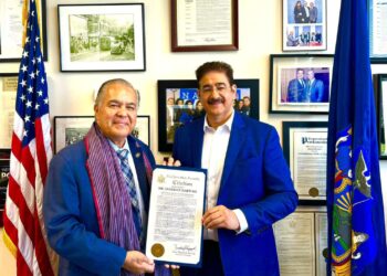Dr. Sandeep Marwah Honored by New York State Assembly for Cultural Contributions