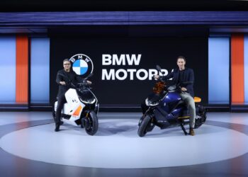 The all-new BMW CE 04: First premium electric two-wheeler in India.