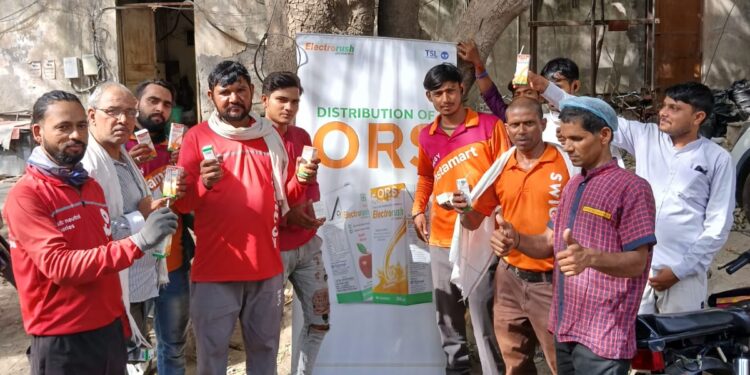 Halewood Laboratories and Tetra Pak partner with TSL Foundation to Combat Heatwave in Delhi-NCR
