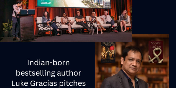 Indian-born bestselling author Luke Gracias pitches first Australia-India Film Co-Production.