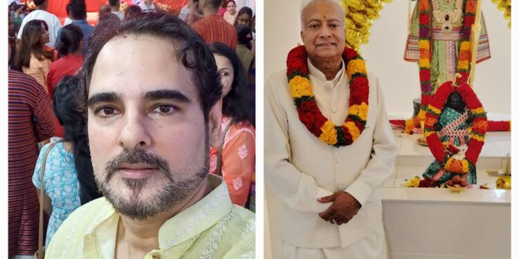 Ram Lala song Produced by Monjoy Joy Mukerji and Dr Etienne Premdani mesmerized devotees during Lord Ram Pran Prathishta at The Netherlands Sai Mandir