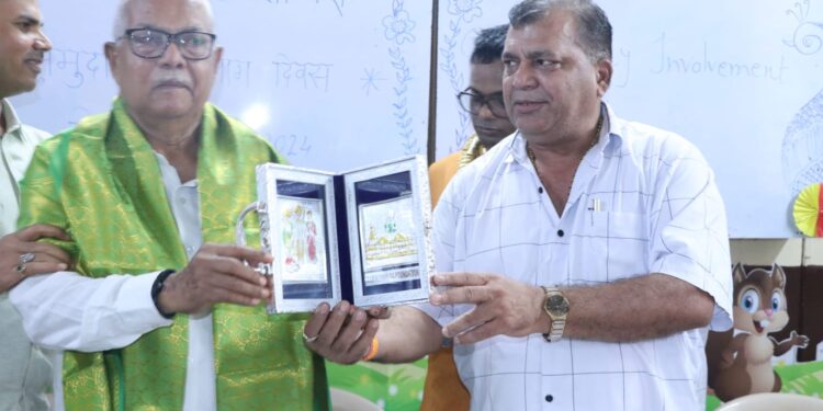 Sunflower Secondary School’s Educational Week: Social Worker Ramkumar Pal Encourages Students