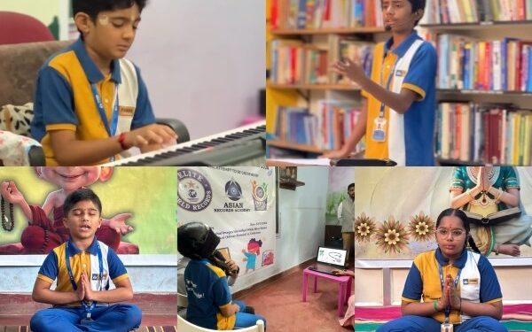 Mysuru’s Purna Chetana Young Achievers Set Elite World Records, Showcasing Exceptional Talent