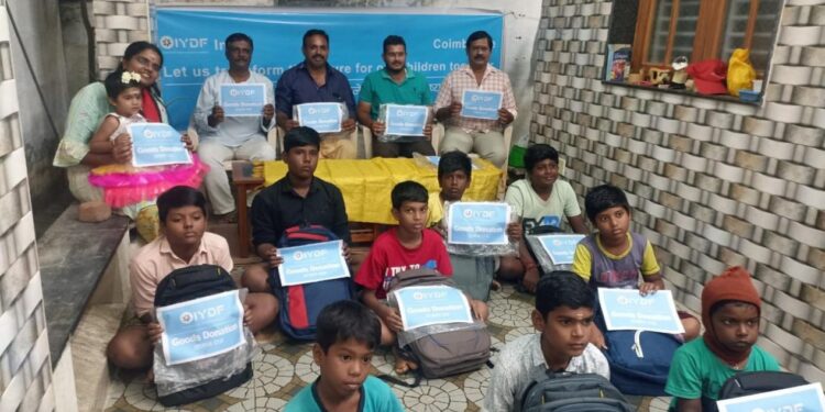 IYDF and Social Enterprises Unite to Aid Underprivileged School Children