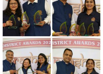 Rotary Club of Nagpur Ishanya Wins 26 Awards at Rotary District 3030 Awards Ceremony 2023-24
