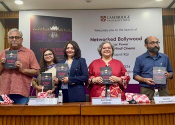 Launch of “Networked Bollywood: How Star Power Globalized Hindi Cinema” by Dr. Swapnil Rai Receives Widespread Acclaim
