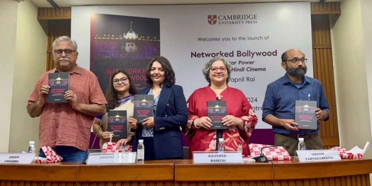 Launch of “Networked Bollywood: How Star Power Globalized Hindi Cinema” by Dr. Swapnil Rai Receives Widespread Acclaim