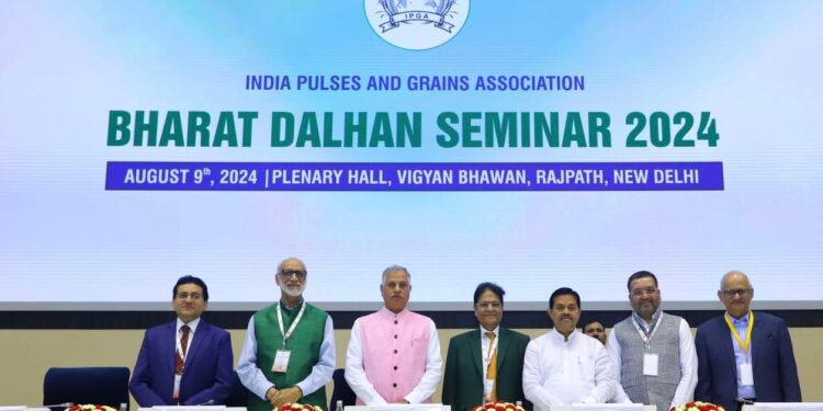India Pulses and Grains Association (IPGA) hosts the first edition of Bharat Dalhan Seminar 2024 focusing on indigenous pulses production and policy reforms