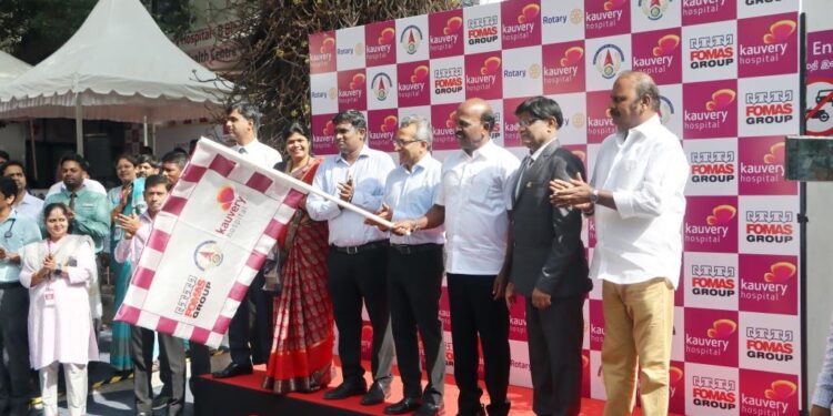Kauvery Hospital Alwarpet launches Mobile Wellness Clinic 