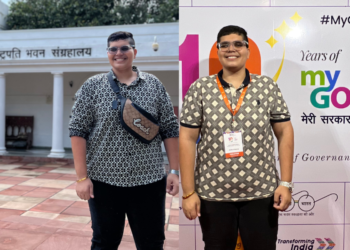 Travel Influencer Dishu Khanna seen promoting Government Initiatives.