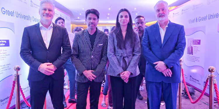 Shafeeq ur Rahman’s Star Life Hyderabad Fashion show with Ravensbourne University London