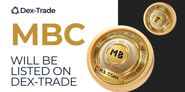 Announcing MB Coin (MBC) To Be Listed Dex Trade Exchange on 23rd Aug, 2024 