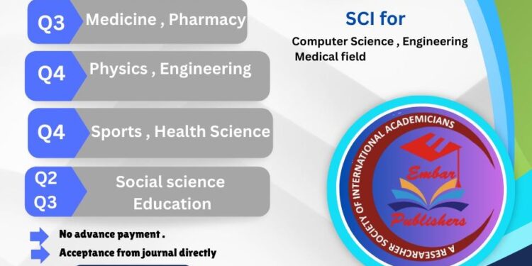 Struggling to Publish Your Paper in SCOPUS, SCI, and EMBASE? Embar Publishers is Here to Help!