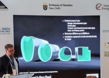 Inpipe Sweden AB Introduces Advanced UV-Cured GRP Liners To India