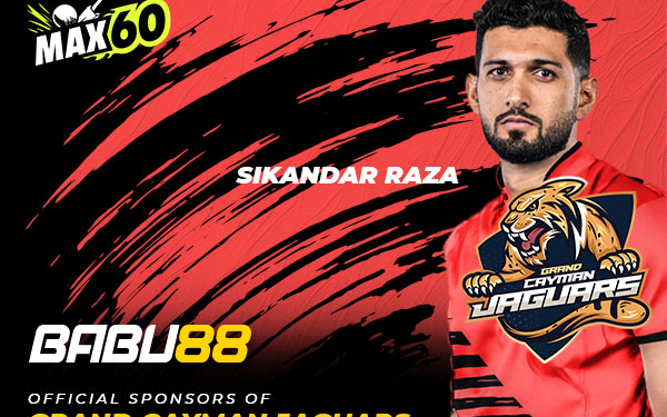 BABU88 Partners with Grand Cayman Jaguars to Sponsor Max60 Caribbean League 2024