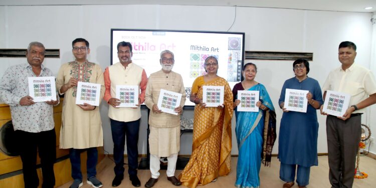 Madhubani Art in the Spotlight with the launch of ‘Mithila Art; book curated by Team of Indian and International Scholars