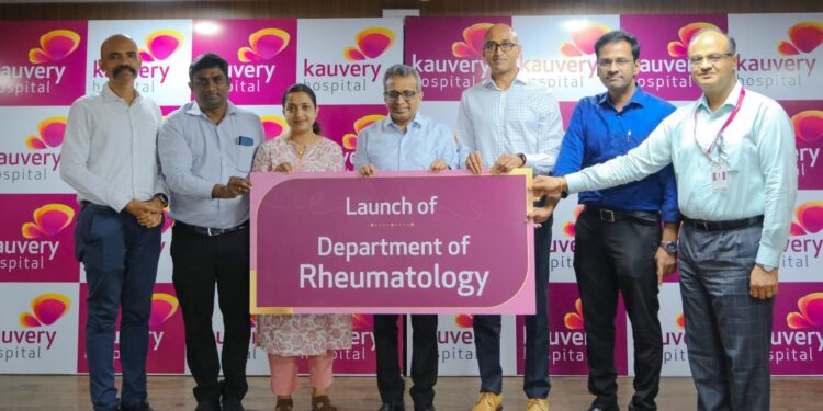 Kauvery Hospital Alwarpet launches Department of Rheumatology with Specialized Clinics for Lupus and Osteoporosis