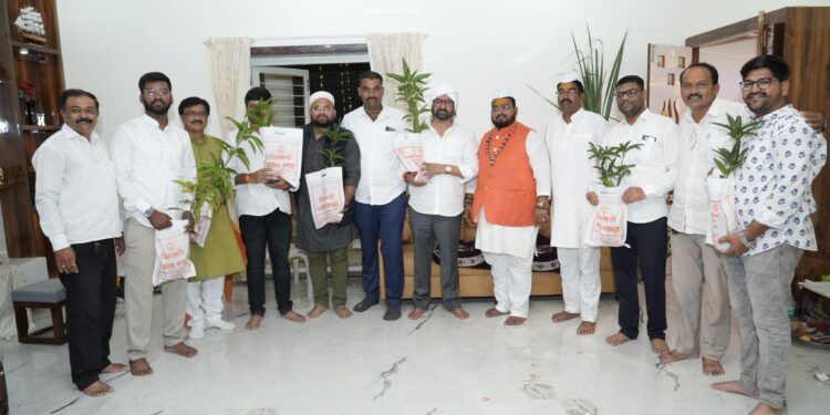 Housewarming with a Purpose: Vishal Dilip Bhujbal Advocates for Environmental Protection at New Home Ceremony