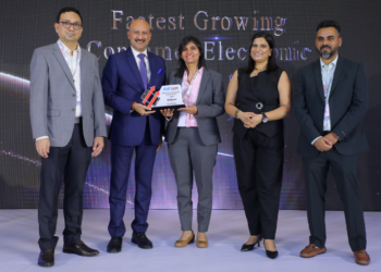 Cellecor Gadgets Limited Honoured as Fastest Growing Consumer Electronics Brand 2024 at 3rd DEVICENEXT SUMMIT & AWARDS
