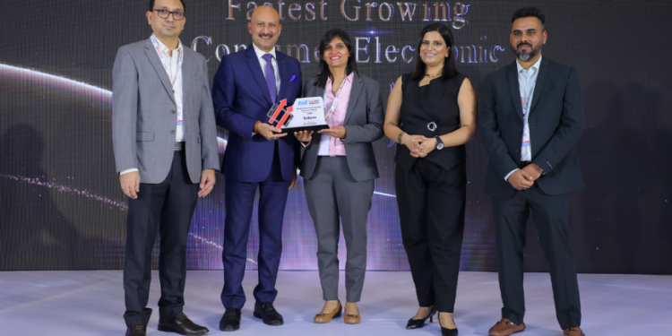 Cellecor Gadgets Limited Honoured as Fastest Growing Consumer Electronics Brand 2024 at 3rd DEVICENEXT SUMMIT & AWARDS