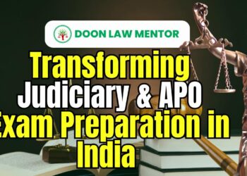 Doon Law Mentor is Empowering Aspiring Judicial Officers and APOs with Unmatched Online Coaching