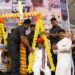 Dhareshwar Vidya & Krida Pratisthan honored Sharad Pawar with Granth Tula on the occasion of Pratisthan’s Silver Jubilee Year