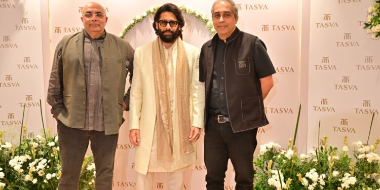 Tasva Unveils its New Flagship Store in Hyderabad with a Grand Baraat, Led by actor Naga Chaitanya