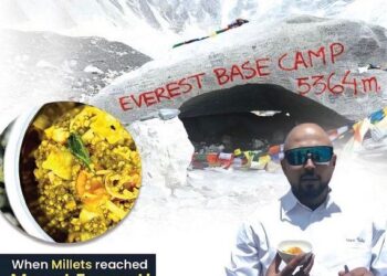 Chef Sanjay Thakur Promotes Millets at Mount Everest Base Camp: A Culinary Journey to New Heights