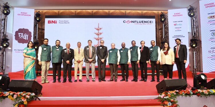 The BNI Pune East and North Region celebrated its Annual Members Day with their flagship event called the Confluence 2024 on the 24th of August,