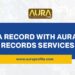 Setting a Record with Aura Book of Records Services