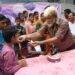 Akshara Singh’s Birthday Celebrated with Deaf and Mute Children in Patna, Father Bipin Singh Attended