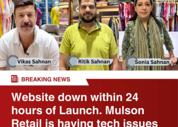 Mulson Reatil’s Website Faces Technical Challenges Shortly After Launch