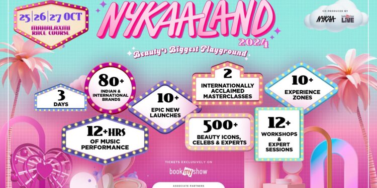 Get ready for Nykaaland 2.0 – India’s Biggest Beauty Playground is Back in Mumbai! Tickets are NOW LIVE!
