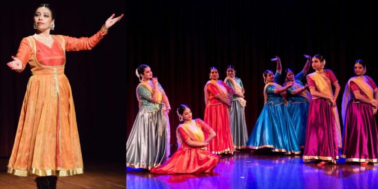 “Raas- The Kathak Studio Presents a Spectacular Evening of Dance at Triveni Kala Sangam”.