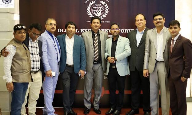 Mr. Naeem Tirmizi chairs Global Excellence Forum’s Grand Conference & Awards 2024 at Le Meridien Delhi, recognising top achievers.