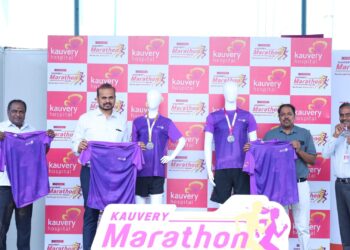 T-Shirt and Medal Unveiled for the 4th Kauvery Marathon Salem