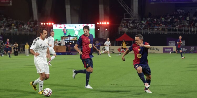 Real Madrid Leyendas defeat FC Barcelona Legends by 2-0 in historic ‘Legends Faceoff’ in India